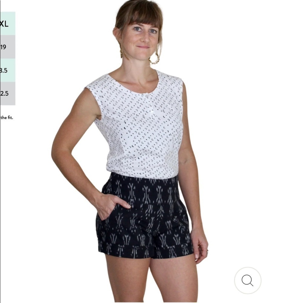 Passion Lilie Betty Ikat shorts